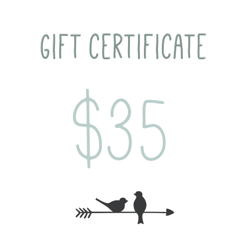 Gift Certificate $35