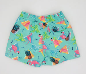 Flamingo 80's Swim Shorts