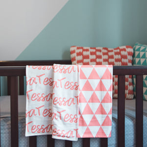 Organic Cotton Personalized Blankets